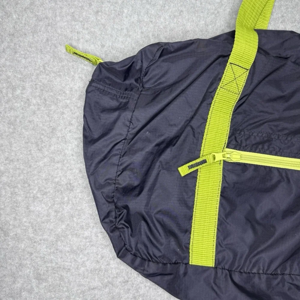 Y2K Gap Nylon Blue Green Duffle Gym Bag Overnight Weekend Travel Duffel Athletic
